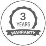 3 year warranty