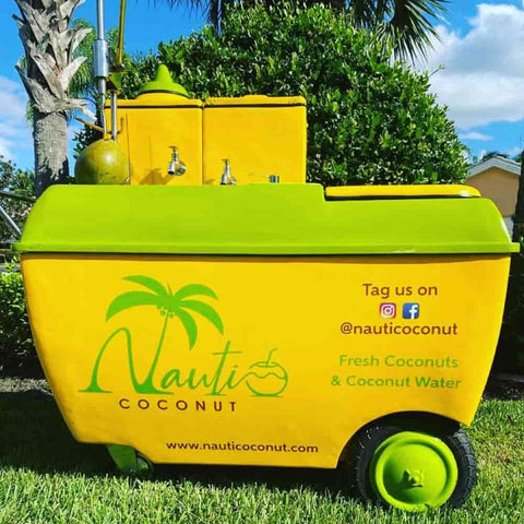 Nauti Coconut water cart
