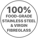 stainless steel fibre glass juice machine