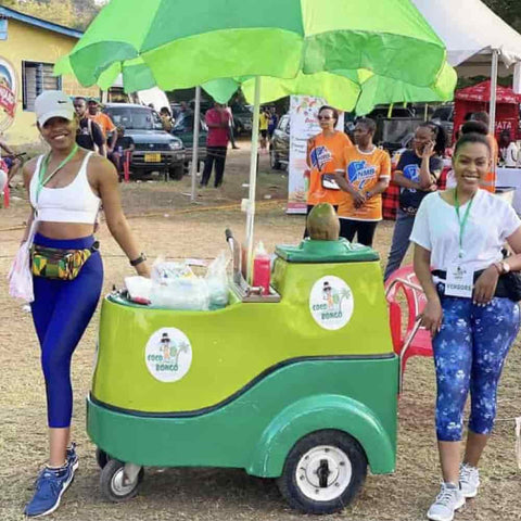 vending cart for tender coconut water
