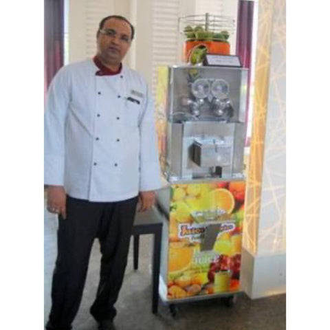orange juice machine for hotel