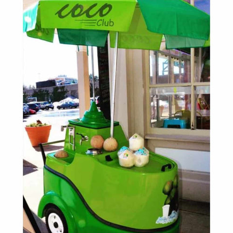tender coconut water cart