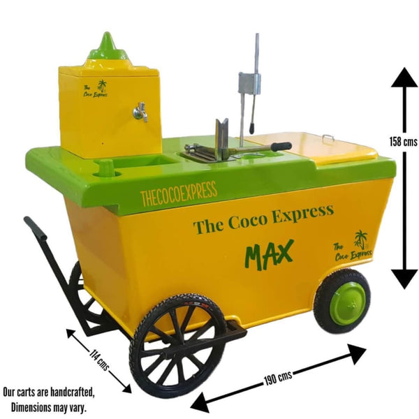 Max Coconut Water Cart Dimensions