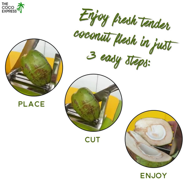 Cutting Tender Coconut