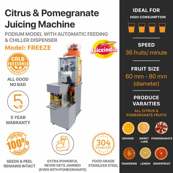 Orange Juicer Freeze Info