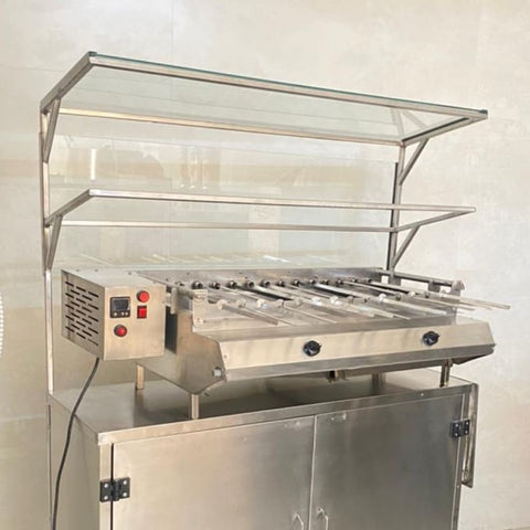 barbeque automatic gas grill 14 seekh