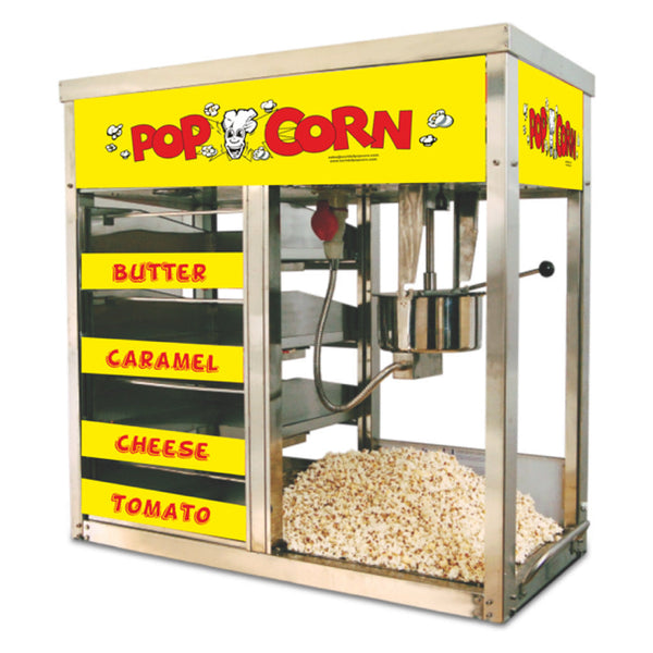 popcorn machine four warmer